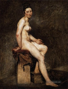 Eugène Delacroix Werke - Mlle Rose romantische Eugene Delacroix